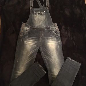 Fun juniors overalls (with open back) - Size Large